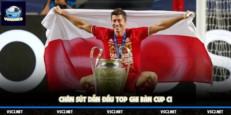 Chân sút dẫn đầu top ghi bàn Cup C1