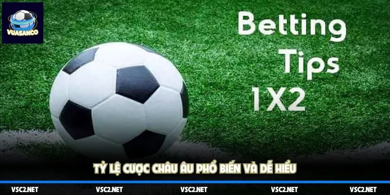 Tỷ lệ cược Châu Âu phổ biến và dễ hiểu