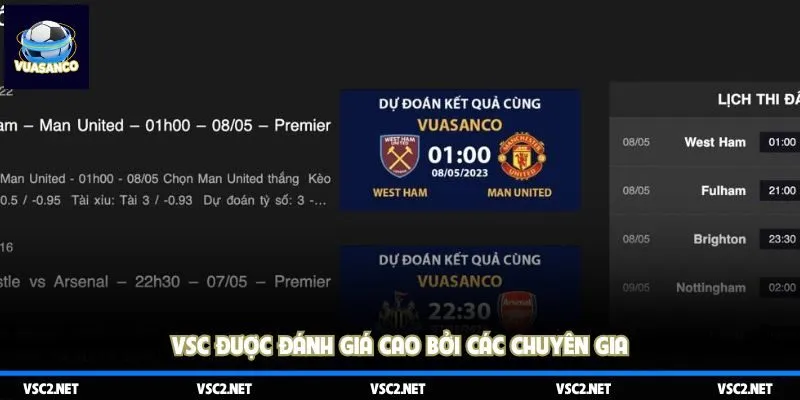 VSC được đánh giá cao bởi các chuyên gia