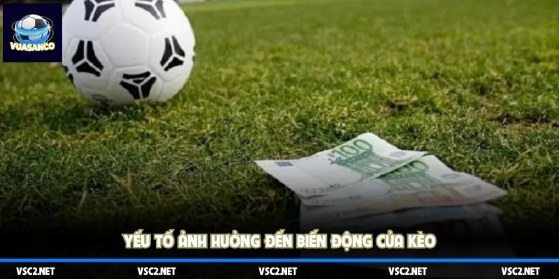 Yếu tố ảnh hưởng đến biến động của kèo